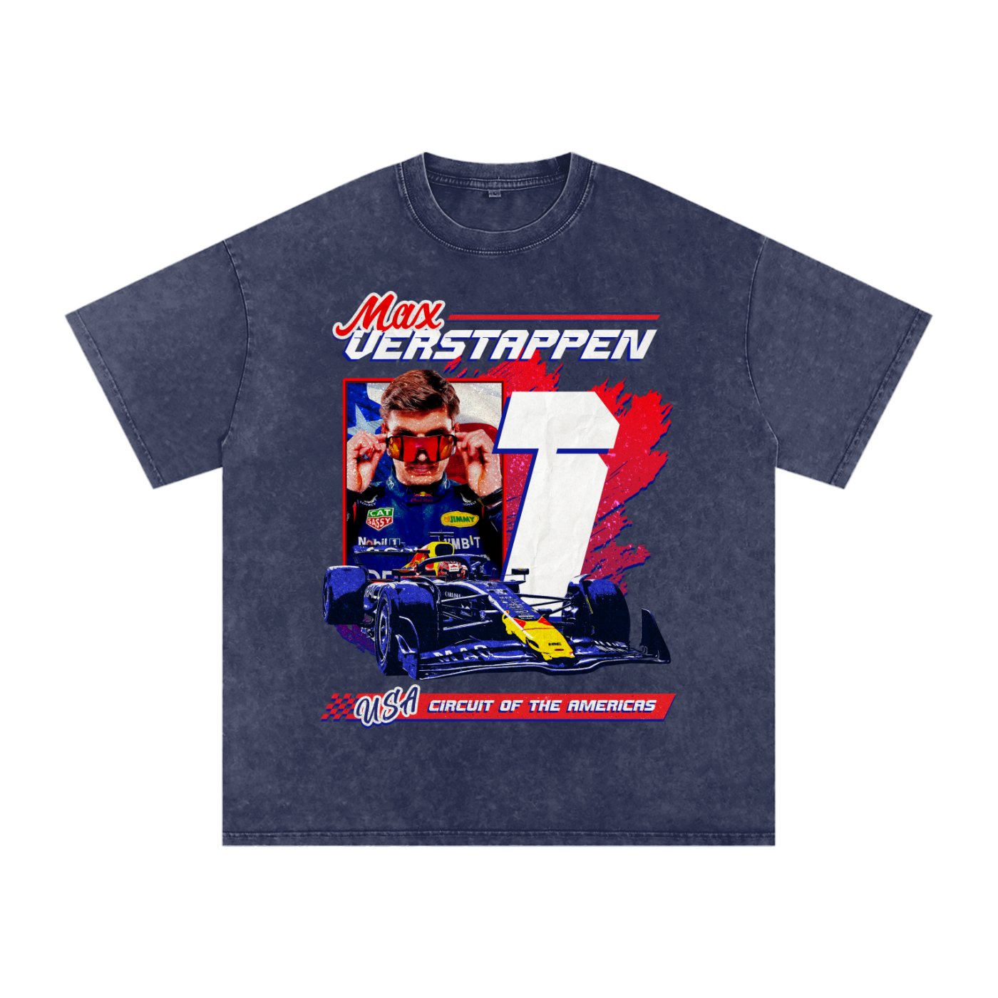 Max Verstappen 90s Racing Tee