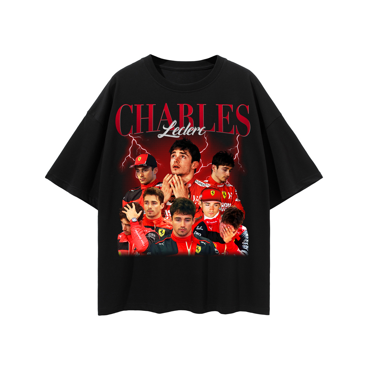Sad Charles Leclerc Tribute Tee