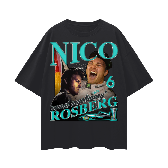 Nico Rosberg Equal Machinery Tee The Red Flags Merch