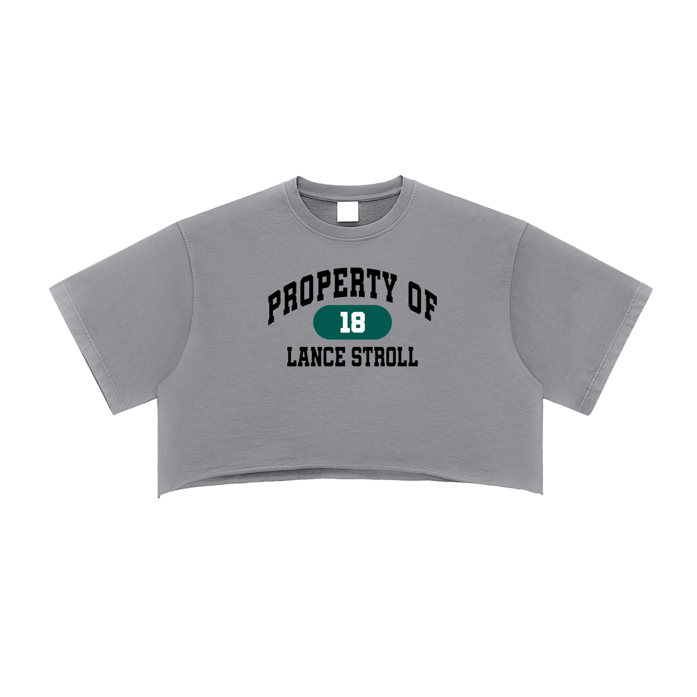 Co-ord "Property of" Crop Top