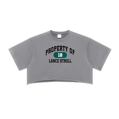 Co-ord "Property of" Crop Top