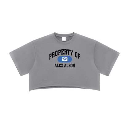 Co-ord "Property of" Crop Top