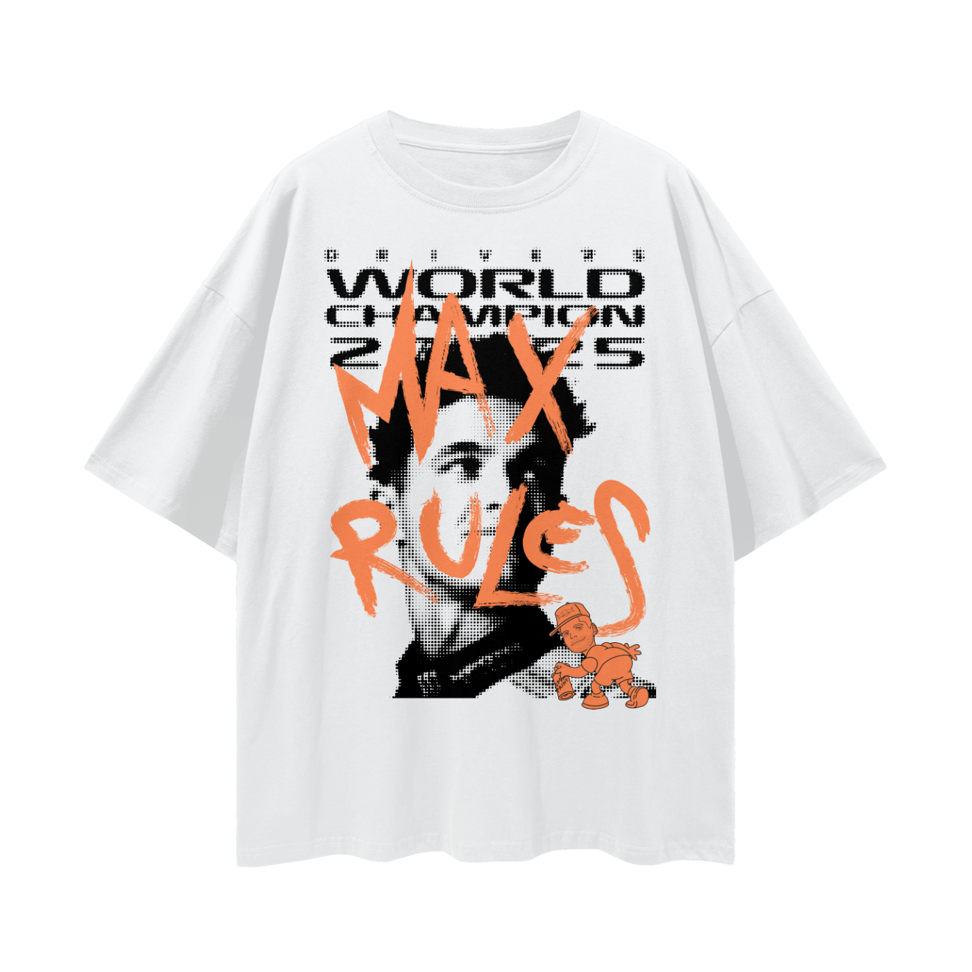 2025 WDC Max Rules T-Shirt – The Red Flags Merch