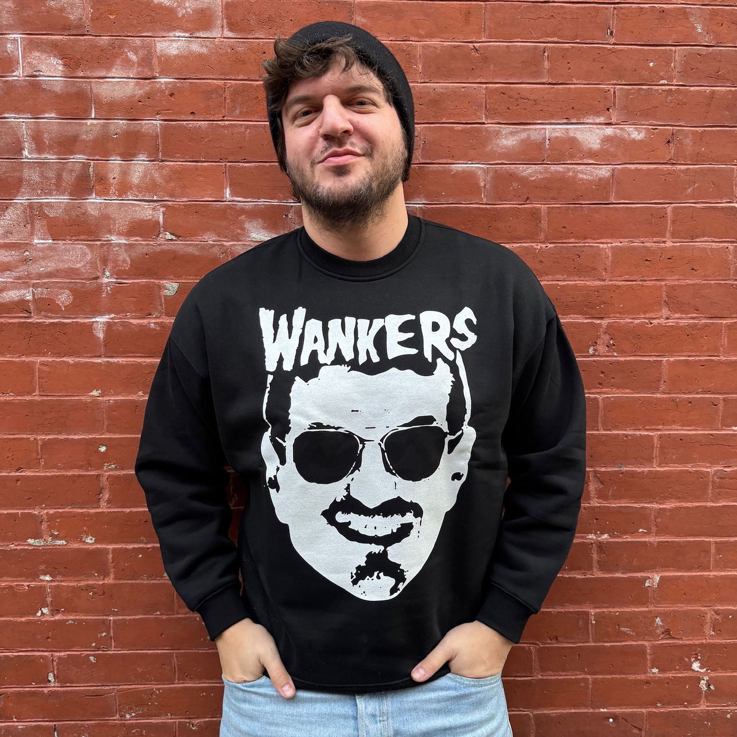 Misfits Inspired Guenther Steiner Wankers Sweatshirt