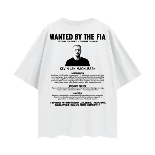 Wanted by the FIA K-Mag Tee